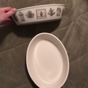 Naturewood casserole dish